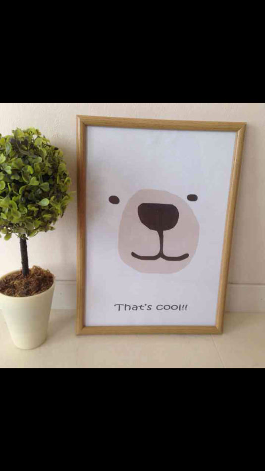 シロクマのポスター